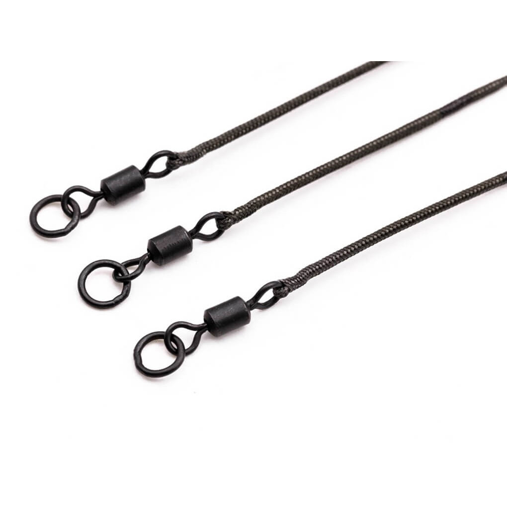 Montáž Leadcore Leaders Ring Swivel Gravel
