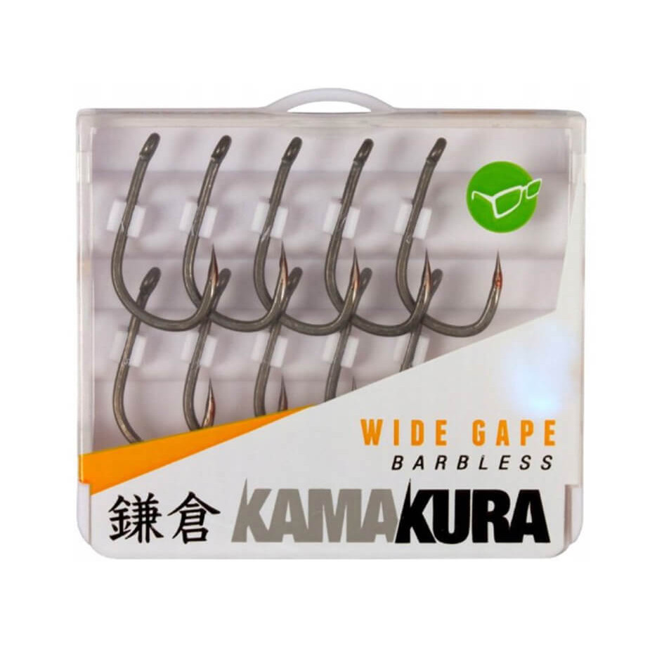Háčky Kamakura Wide Gape Barbless