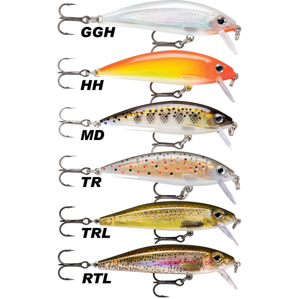 RAPALA X-Rap CountDown 05 barva BAP