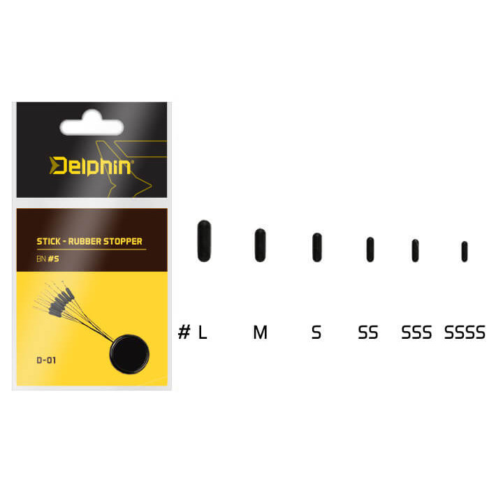 Stoper DELPHIN Stick Rubber Stopper vel. L