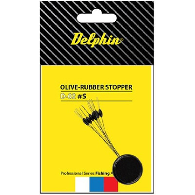 Stoper DELPHIN Olive Ruber Stopper vel. SSS