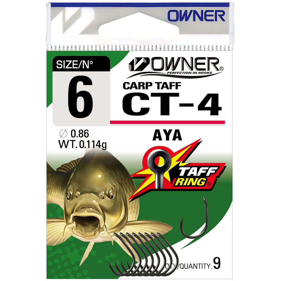 Háčky OWNER CT-4 Aya vel. 2, balení 7ks
