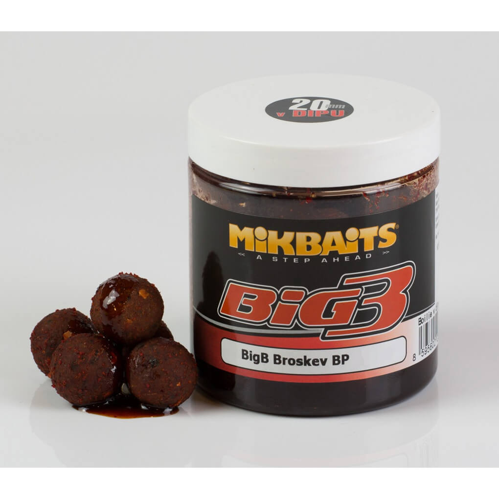 MIKBAITS Legends BigB Broskyňa Black Pepper v dipe
