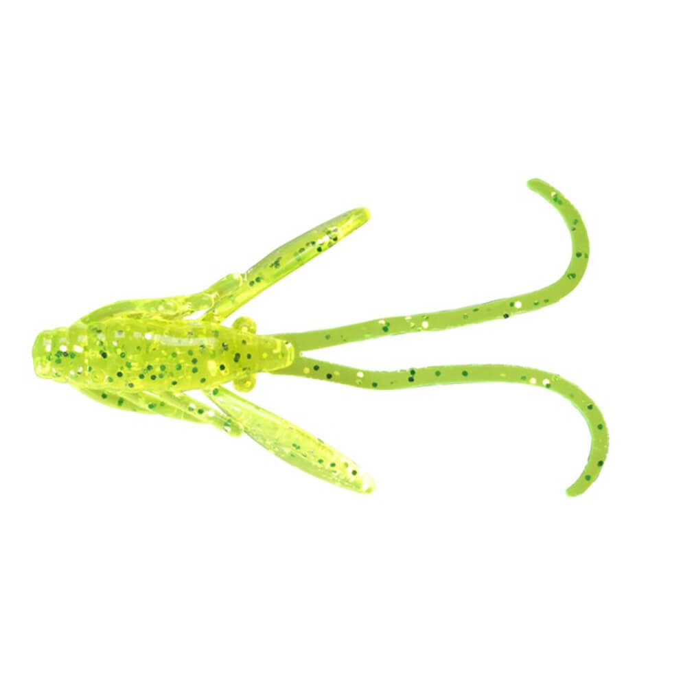 Nymfa PowerBait Power Nymph, Chartreuse Silver Fleck
