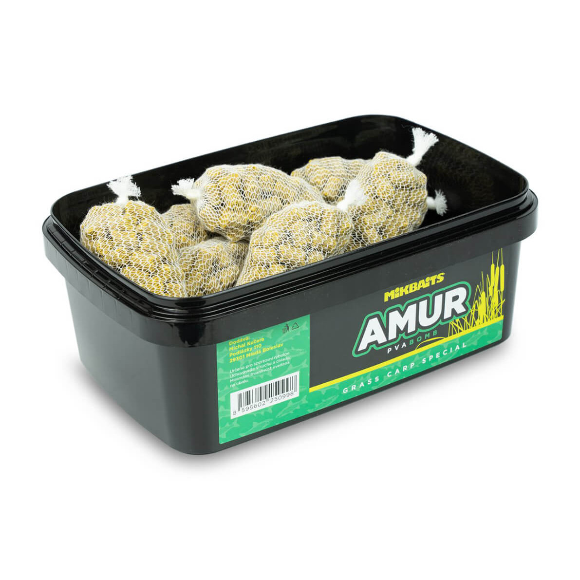 MIKBAITS Amur Range PVA Bomb, 15 ks