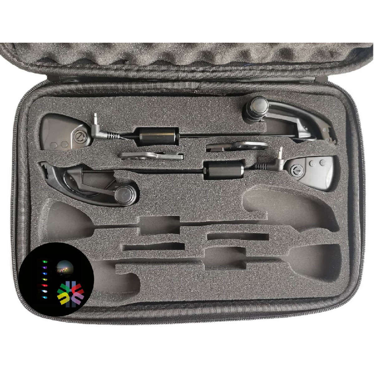 SET 2x swinger ZICO Unicarp MC LED magnetickým klipem