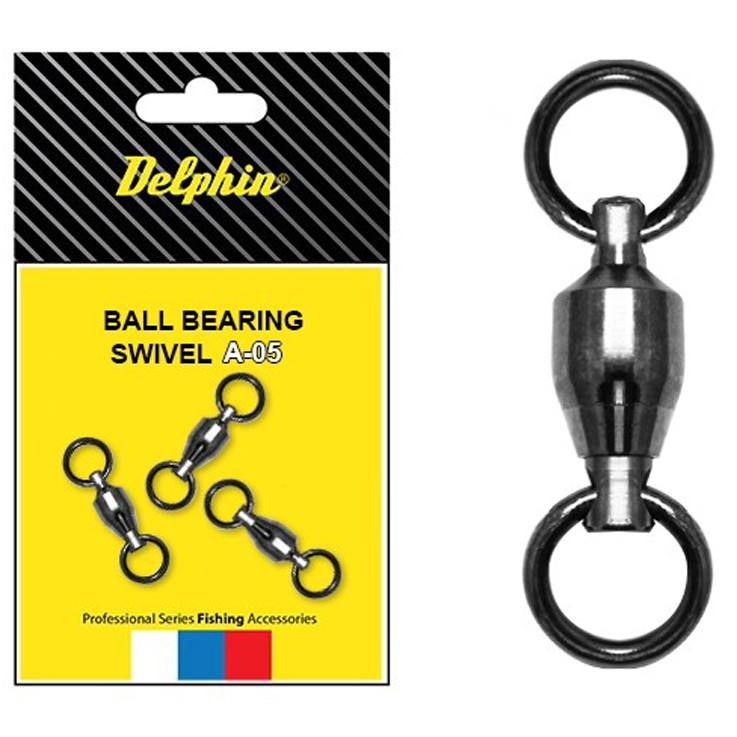 Obratlík DELPHIN Ball Bearing Swivel nosnost 125kg, balení 2ks