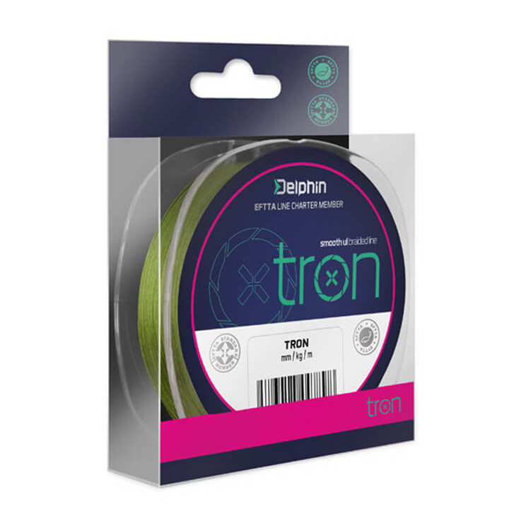 Šňůra DELPHIN Tron průměr 0,05mm, nosnost 2,25kg, balení 130m