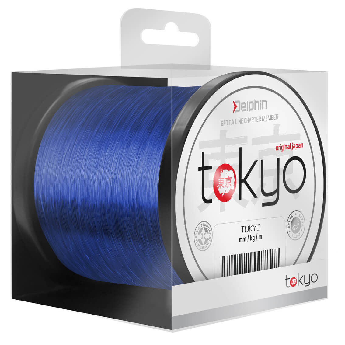DELPHIN Tokyo modrý průměr 0,309mm, nosnost 7,30 kg, balení 1200m