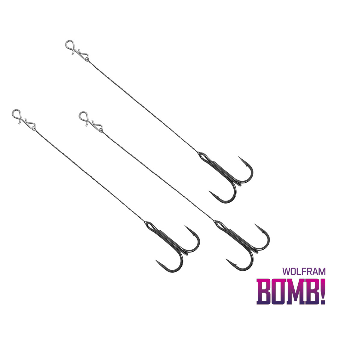 Návazec DELPHIN BOMB! Twisto Rigs Wolfram vel. 6, délka 8cm