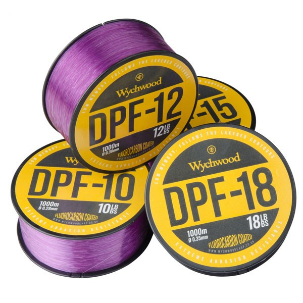 WYCHWOOD Deep Purple Fluoro Coated Mono průměr 0,28mm, nosnost 10lb
