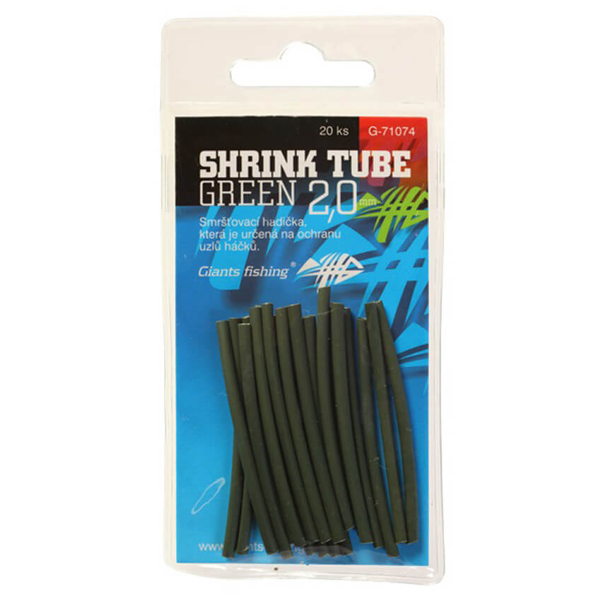 Smršťovací hadička GIANTS FISHING Shrink Tube Green průměr 2,4mm