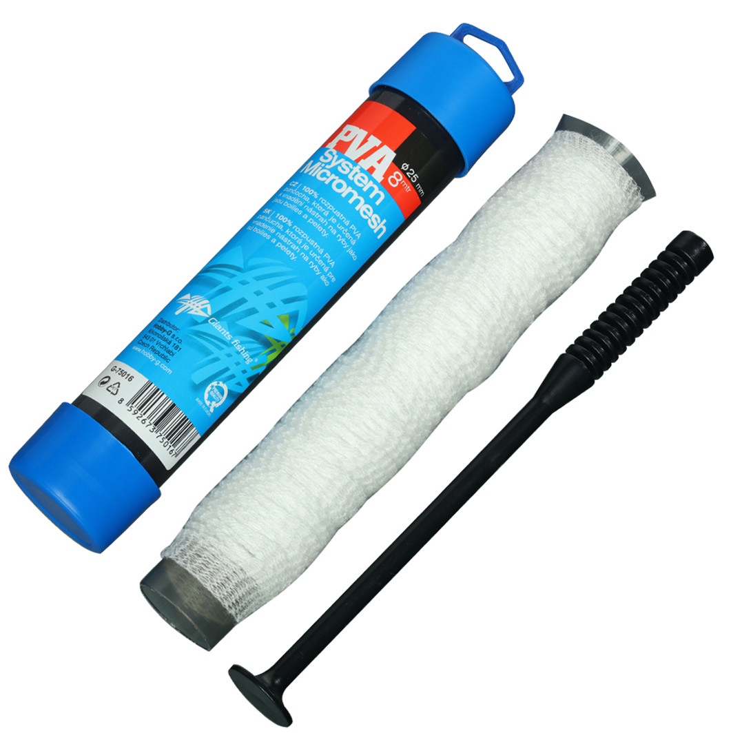 Punčocha GIANTS FISHING PVA System Micromesh + plniaca tyčka průměr 35mm