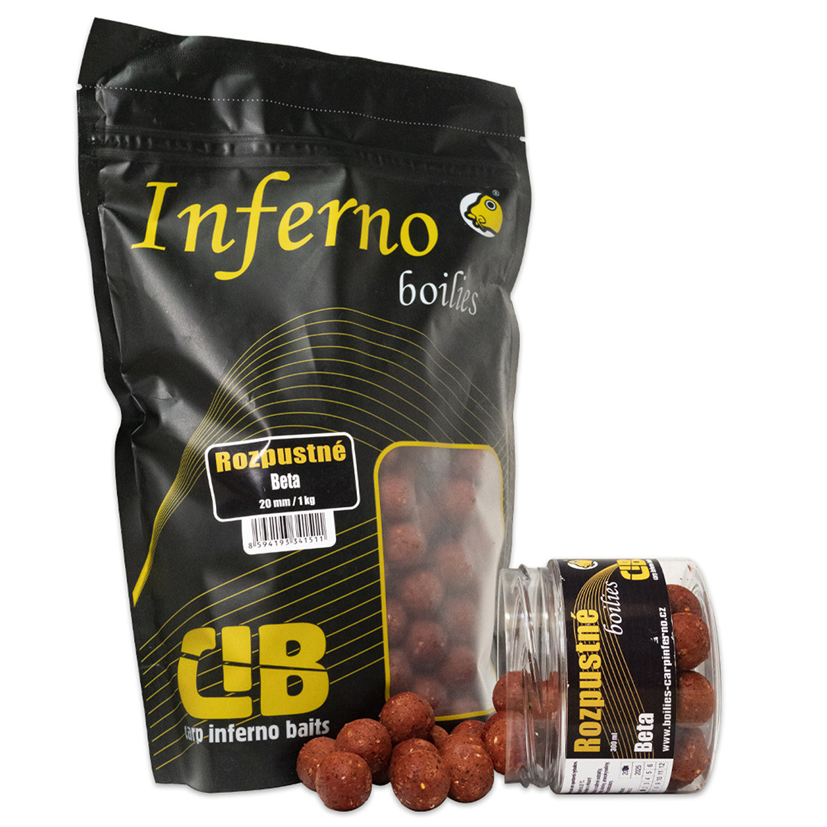 Rozpustné CARP INFERNO Hot Line Beta balení 300 ml