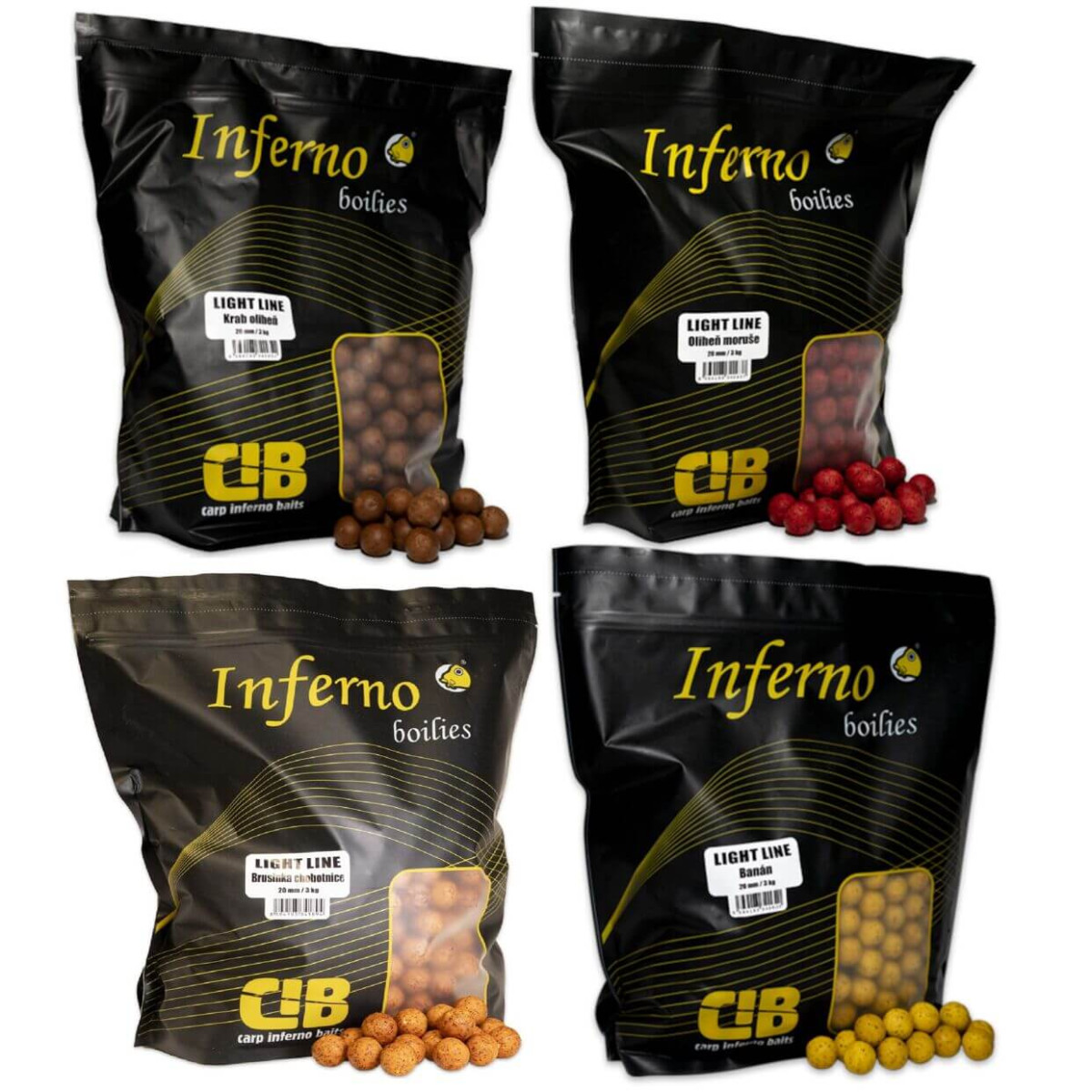 Carp Inferno Light Line, 3 kg Oliheň & Moruša