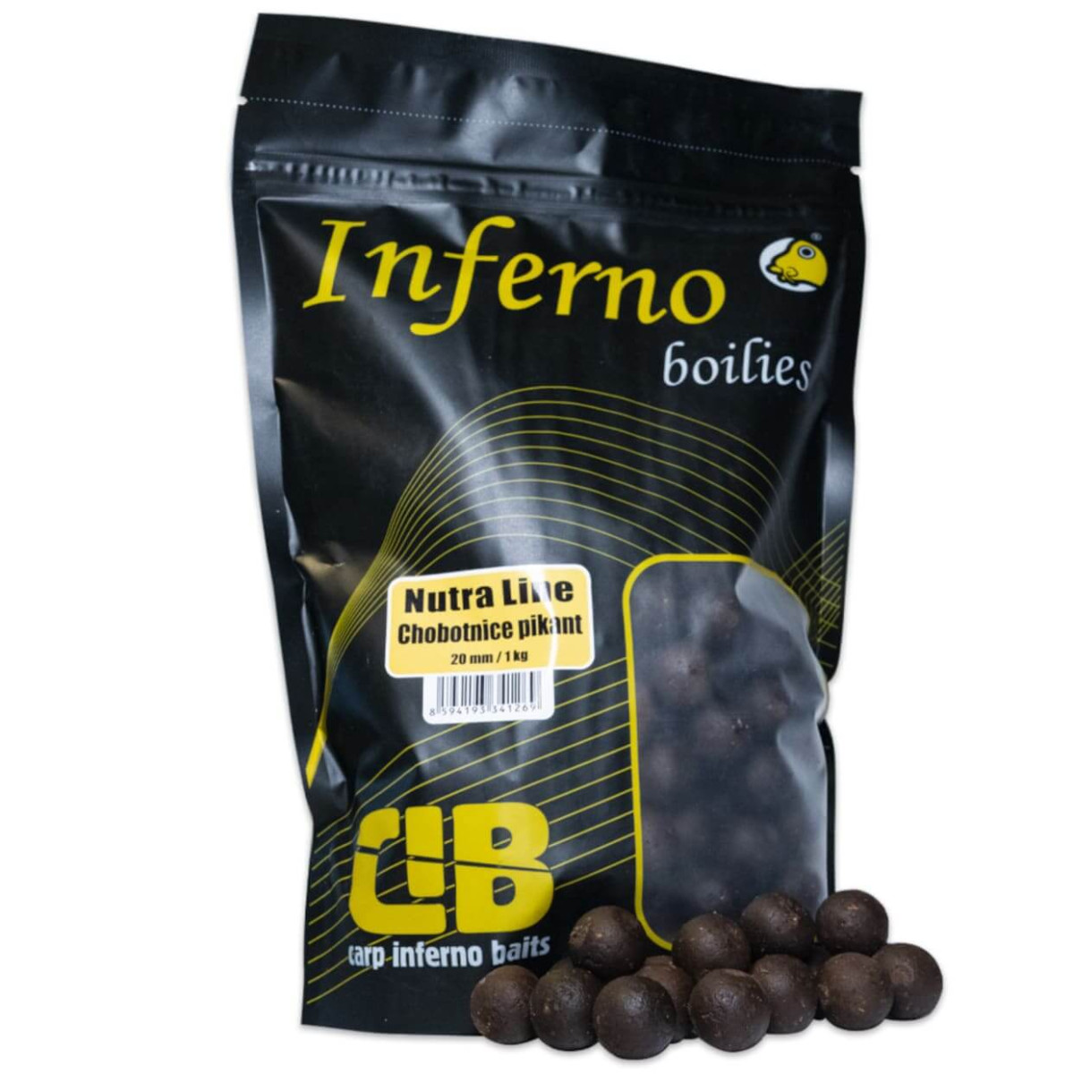 CARP INFERNO Nutra Line Chobotnice pikant průměr 24 mm, balení 1 kg