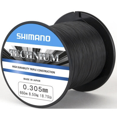 SHIMANO Technium PB průměr 0,285m, nosnost 7,50kg, balení 650m