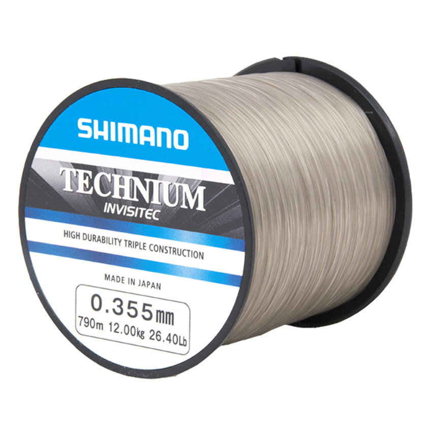 SHIMANO Technium Invisitec průměr 0,30mm, nosnost 9kg, balení 1100m