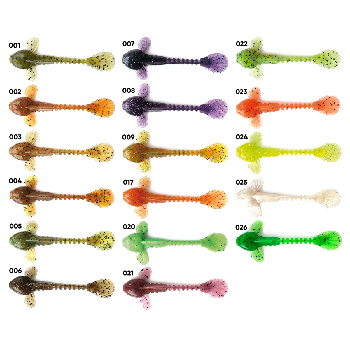 Nástraha FANATIK Goby 4,5"; 11,5 cm, 5 ks barva 023