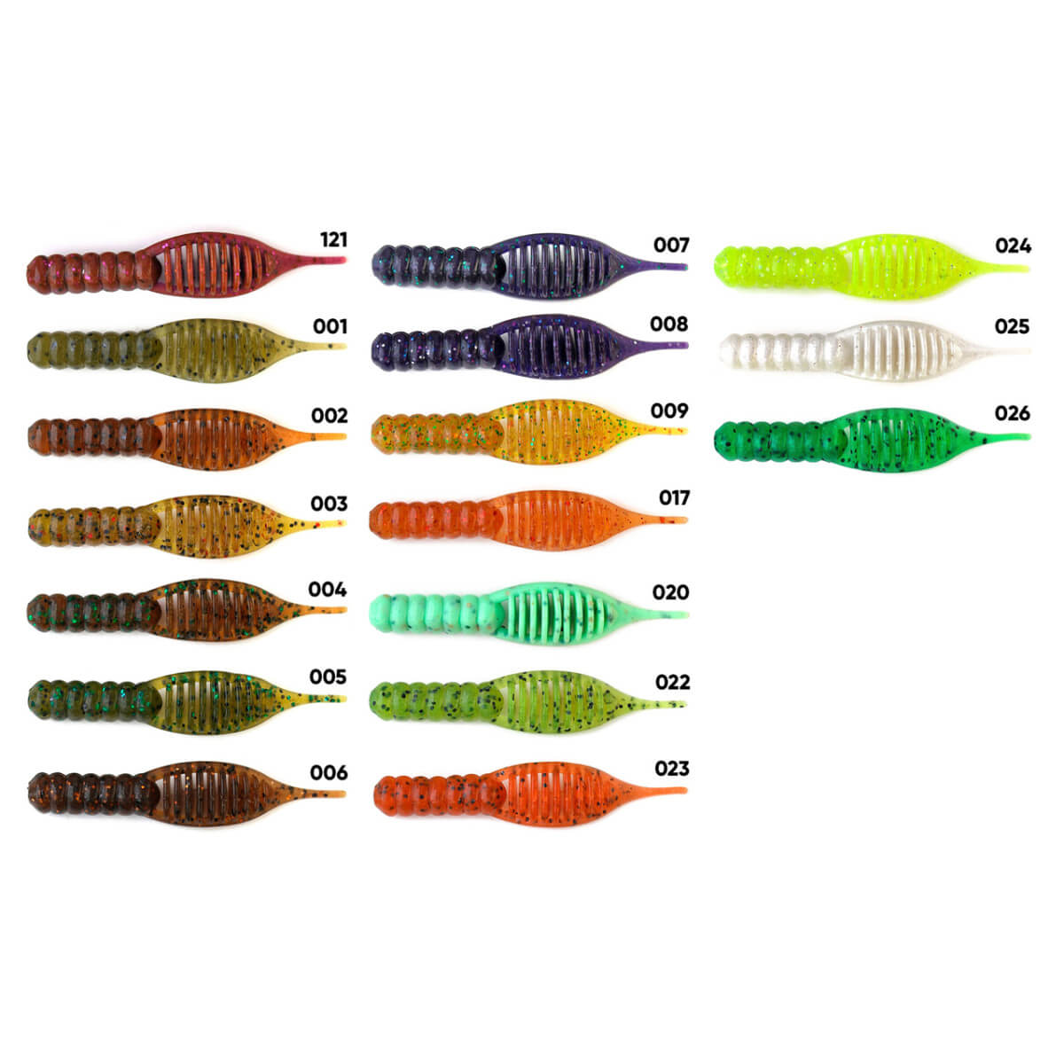 Nástraha FANATIK GIPNOZ 2,2"; 5,6 cm, 7 ks barva 025