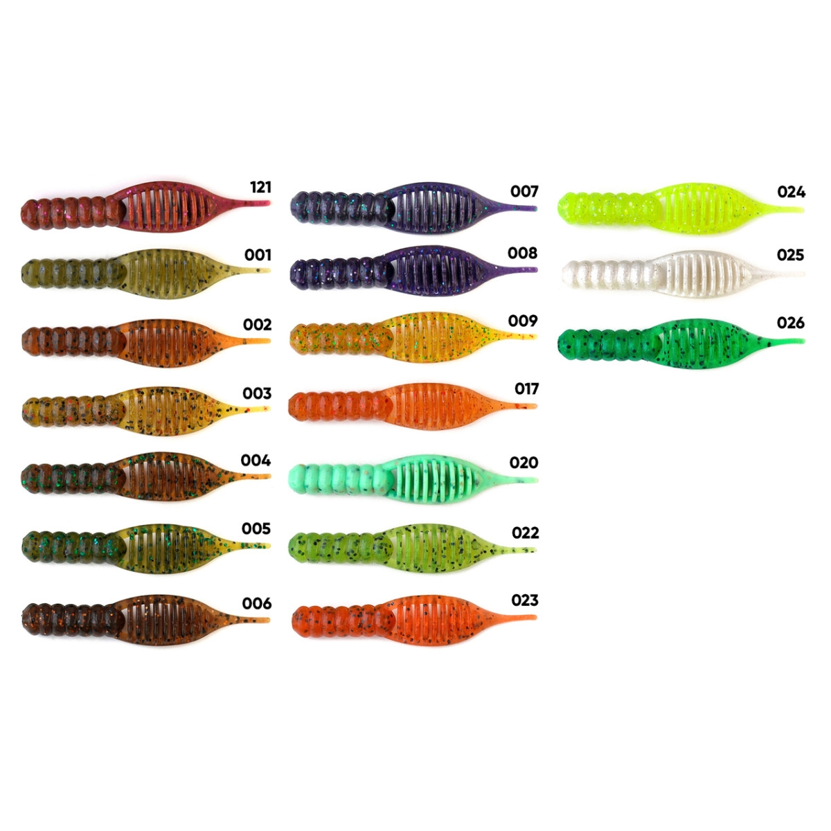 Nástraha FANATIK GIPNOZ 3,3"; 8,3 cm, 4 ks barva 002