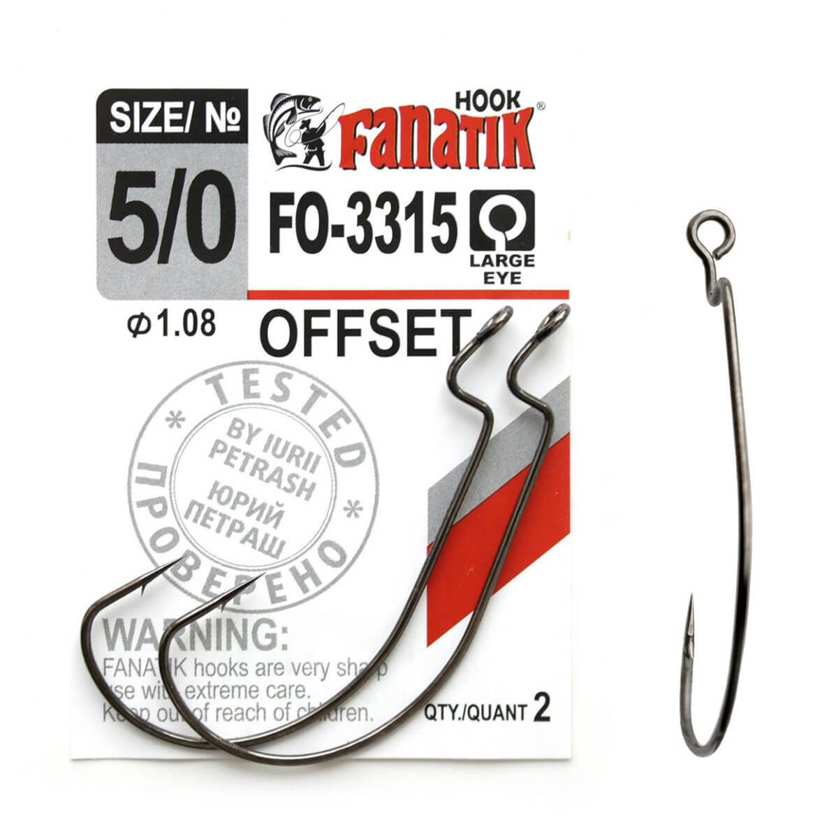 Háčky FANATIK OFFSET F0-3315