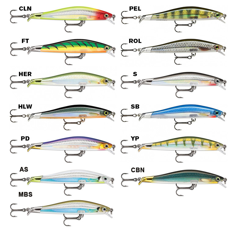 Wobbler RAPALA RipStop 09, 9cm, 7g barva HER