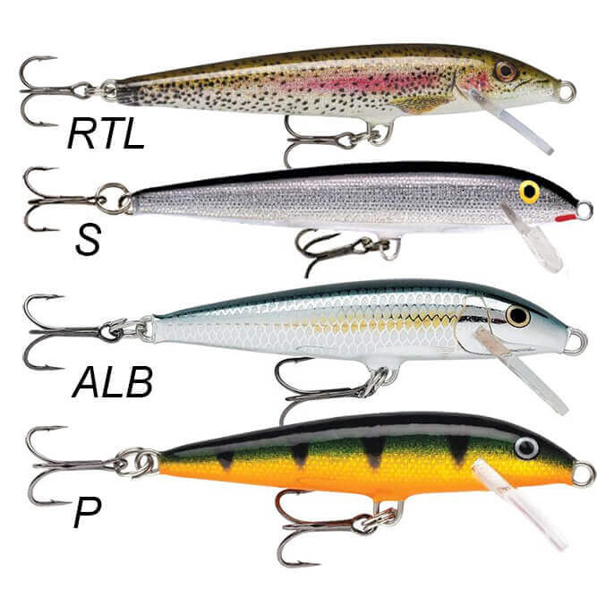 RAPALA Original Floating F09 barva P