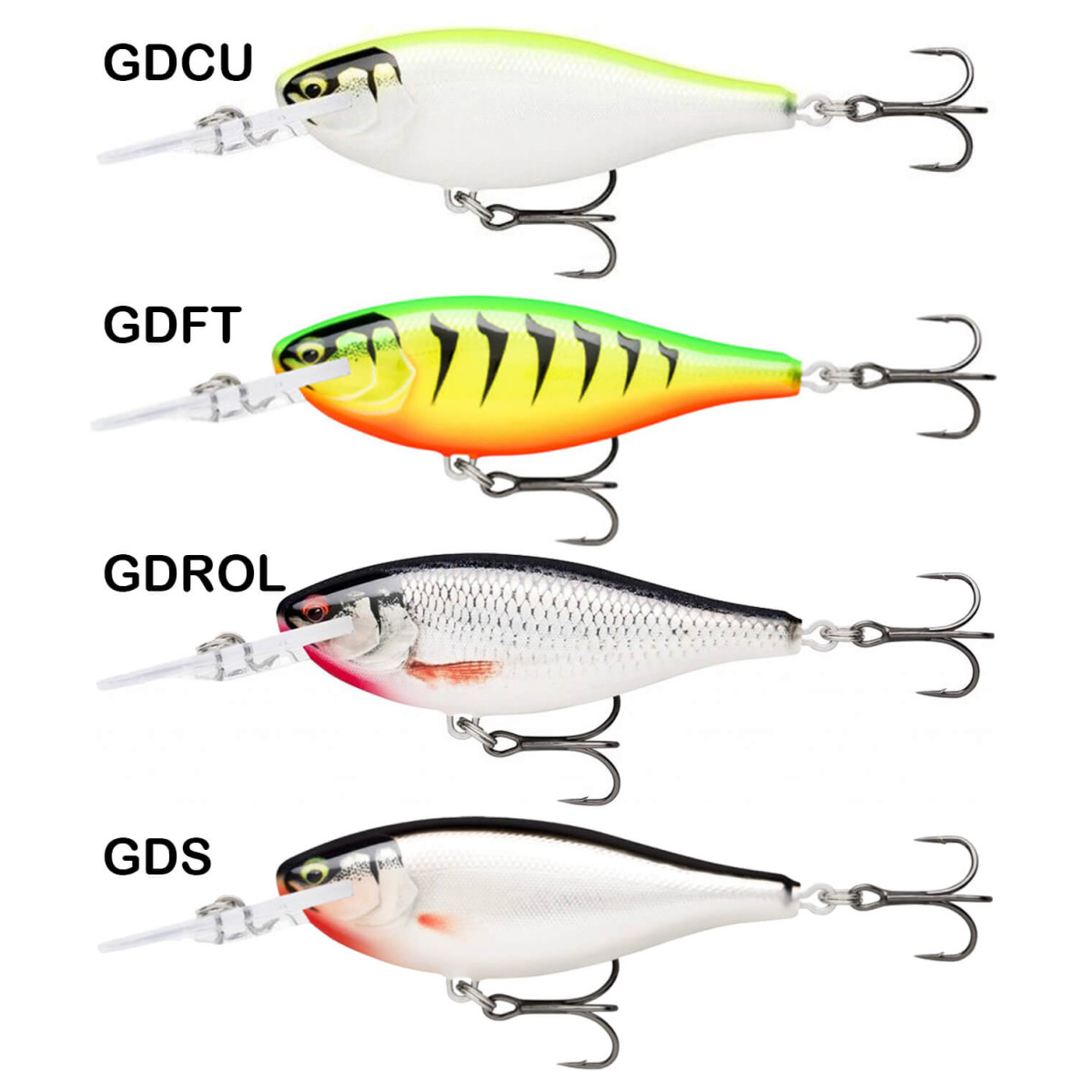 RAPALA Shad Rap Elite 55 barva GDROL