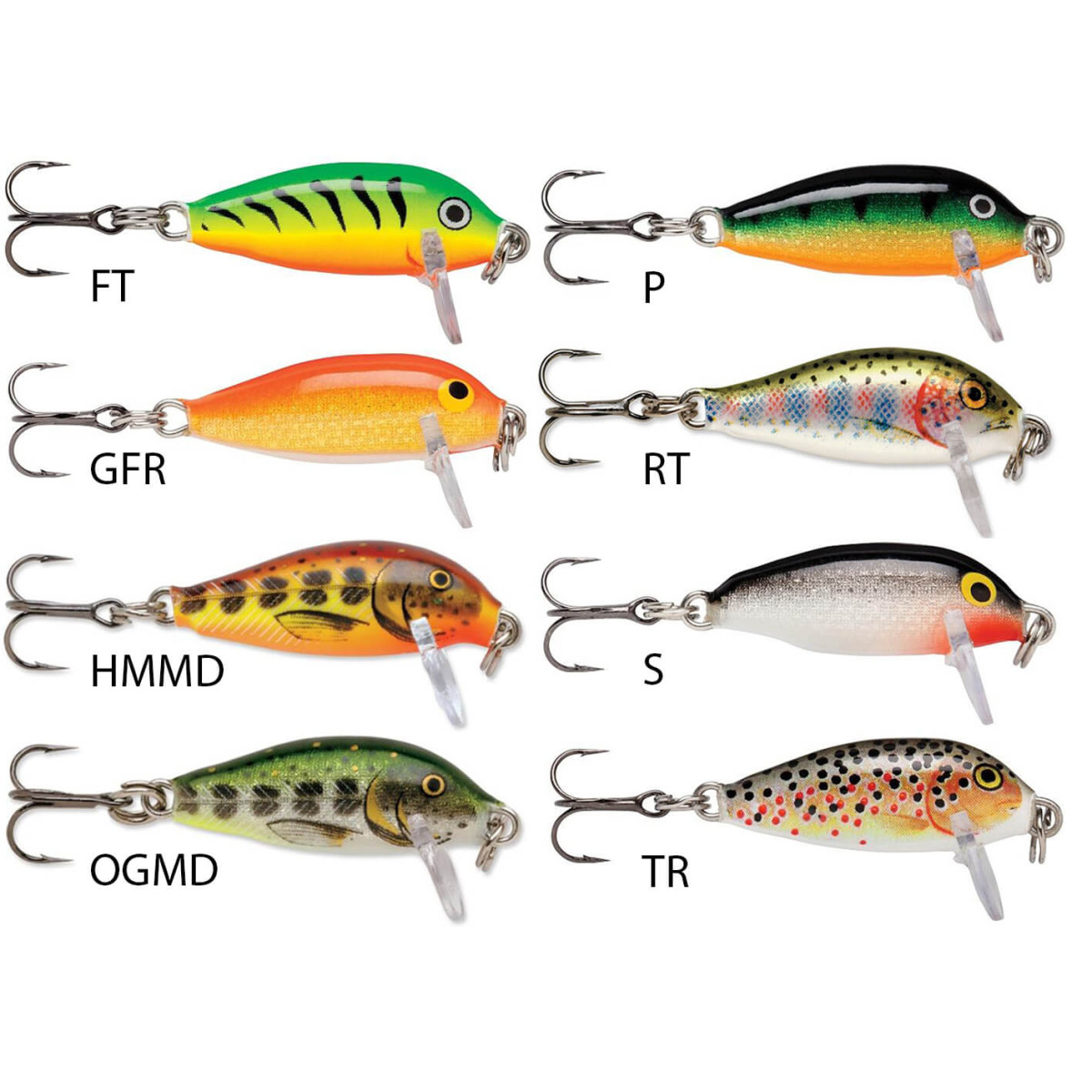 RAPALA Count Down 01, délka 2,5 cm barva P