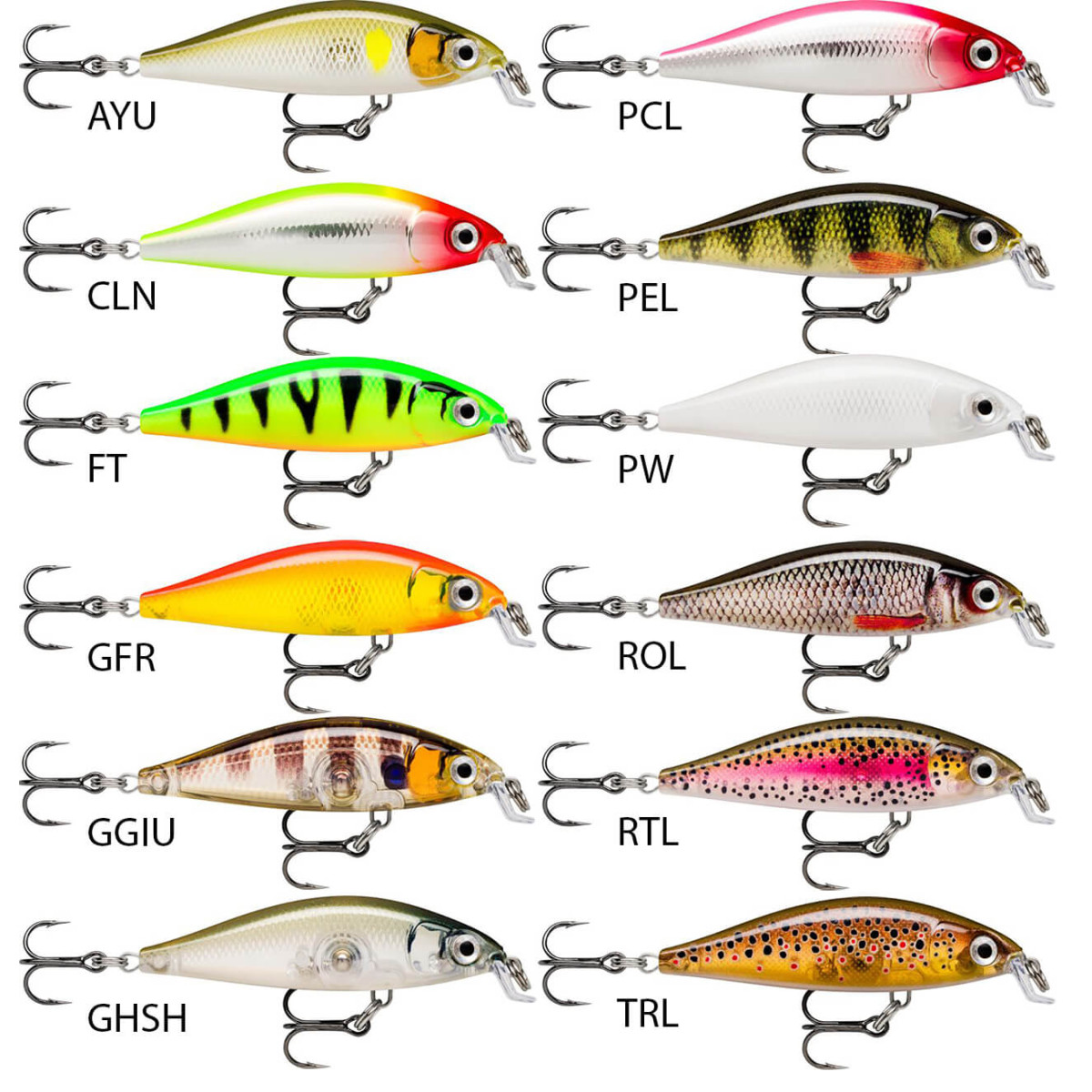 RAPALA X-Light Minnow 05 barva PW
