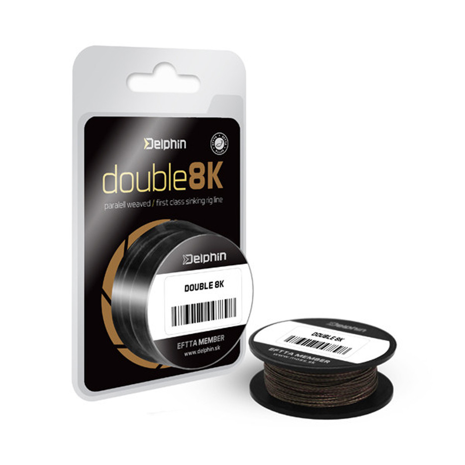 Šňůra DELPHIN Direct Carp 8K Double kamufláž
