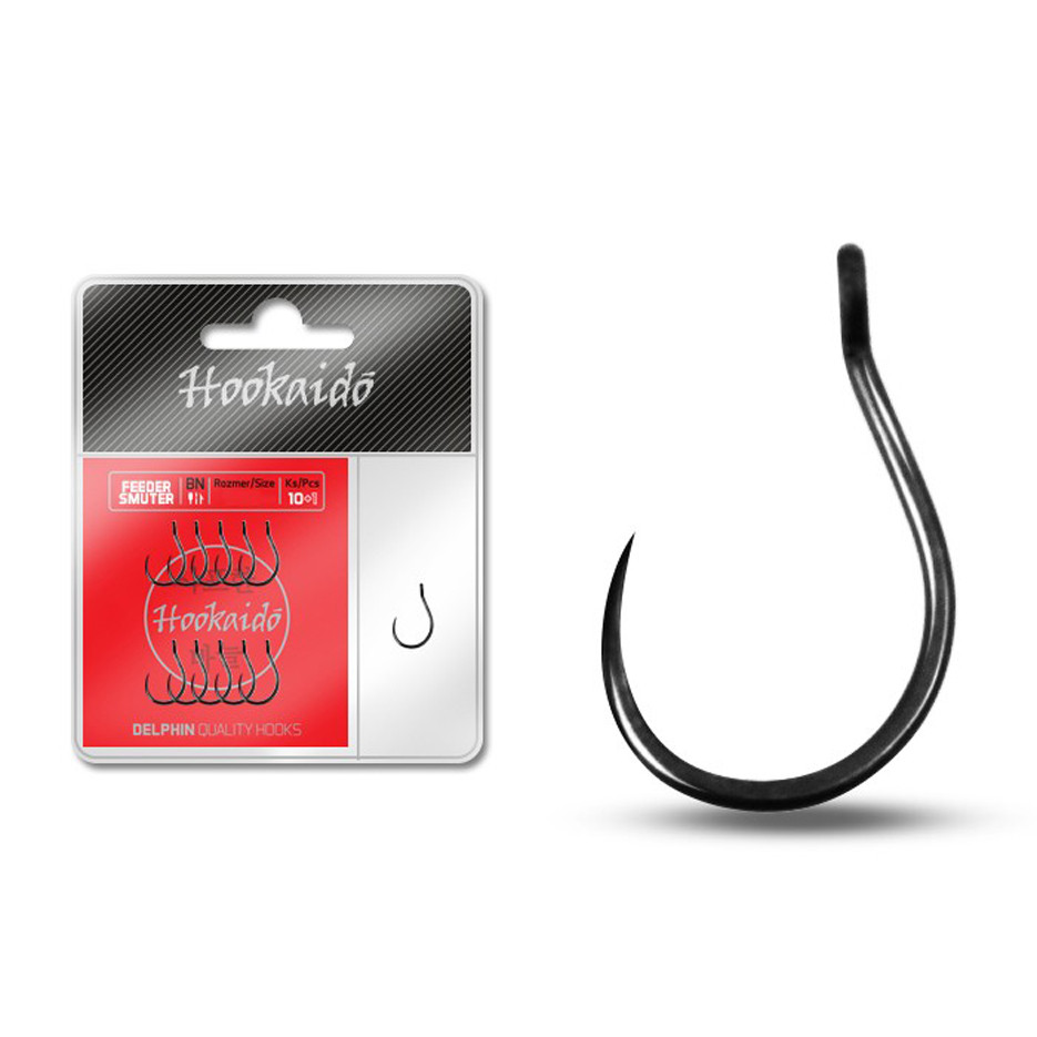 Háček DELPHIN HKD Feeder Smuter Ring vel. 10