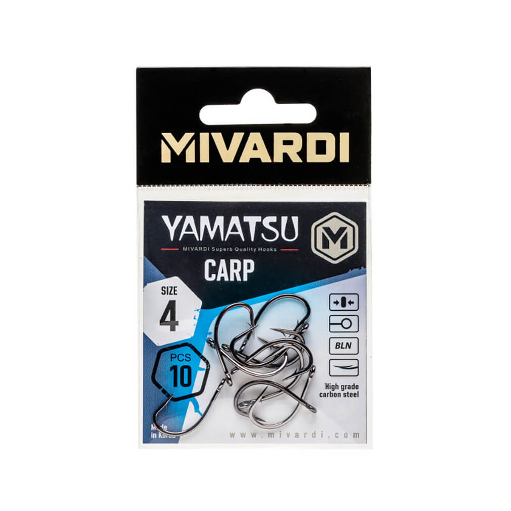 Háčky Yamatsu Carp, veľ. 2, 10 ks
