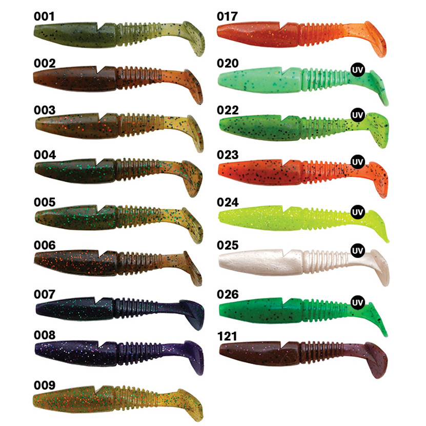 Nástraha FANATIK Lady Bandit 9,9 cm, 3 ks barva 003
