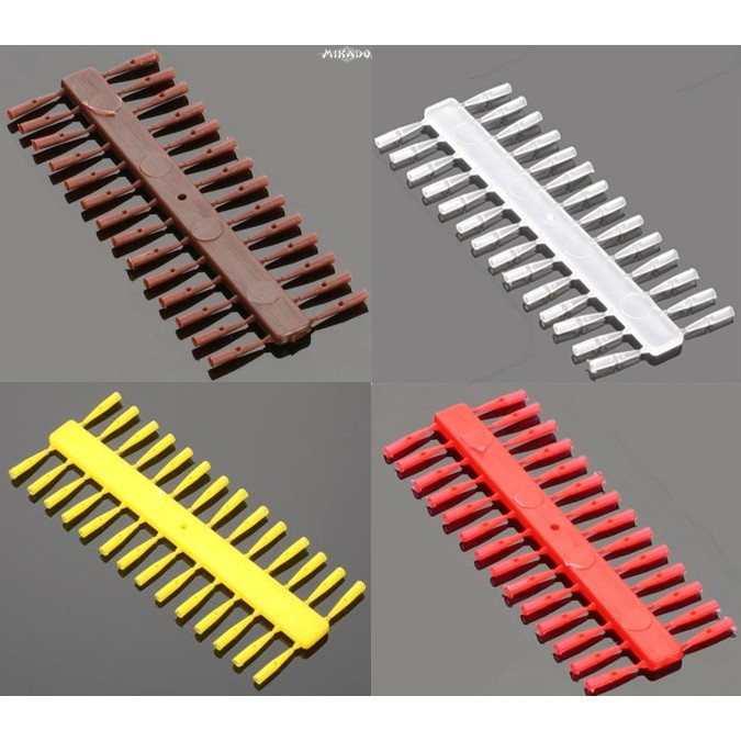 Stopery MIKADO Method Feeder Push Stop Stoppers žluté