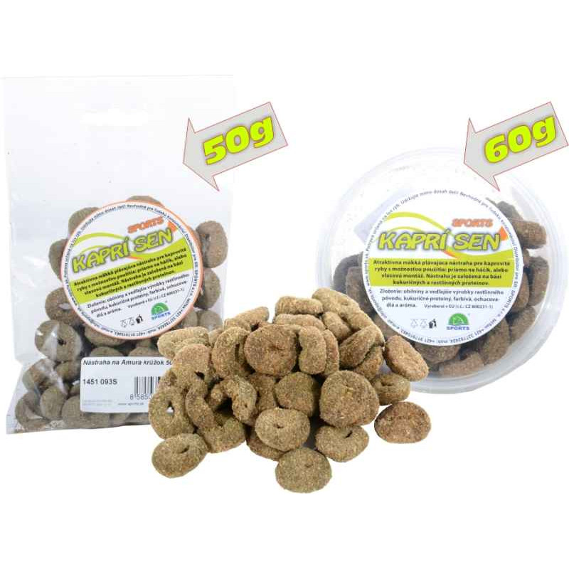 Plavoucí nástraha Sports Amur Ring Soft Baits balení 60g