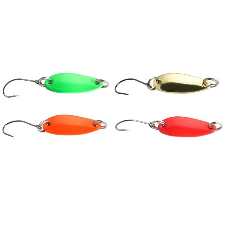 Plandavka MIKADO Ice Spoon 2,4cm FS fluo zelená/ stříbrná