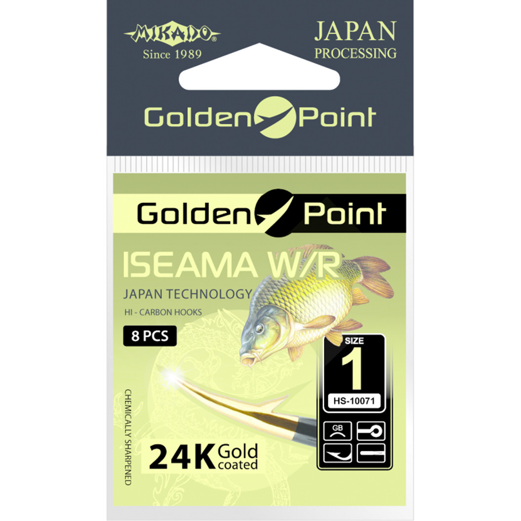 Háčky MIKADO Golden Iseama GB
