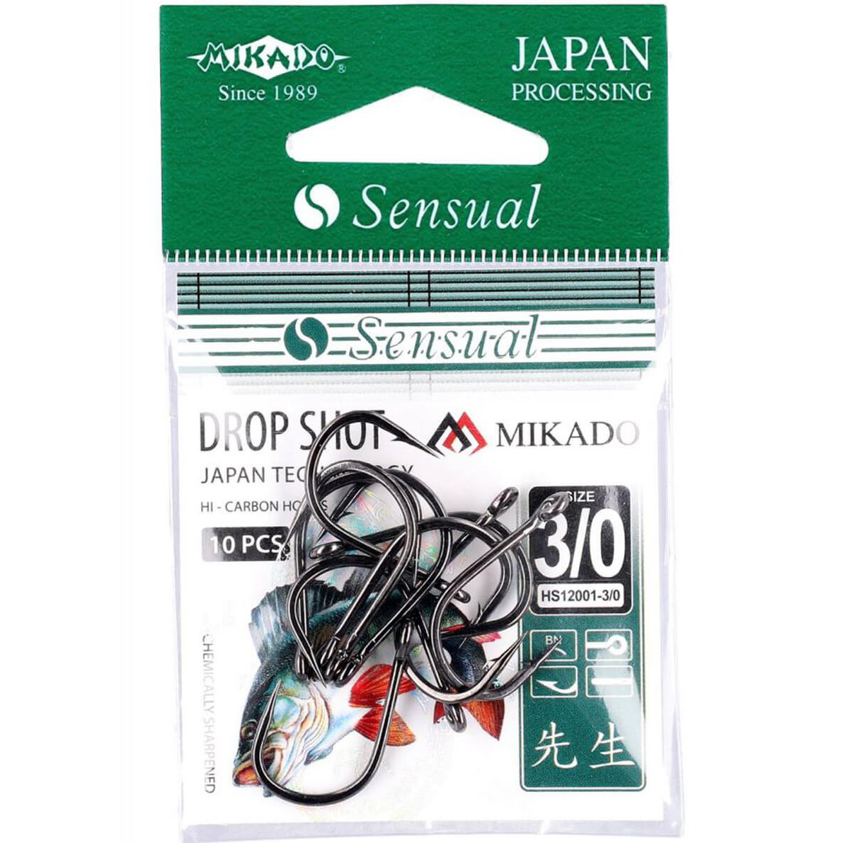 Háček MIKADO Sensual Drop Shot vel. 3/0