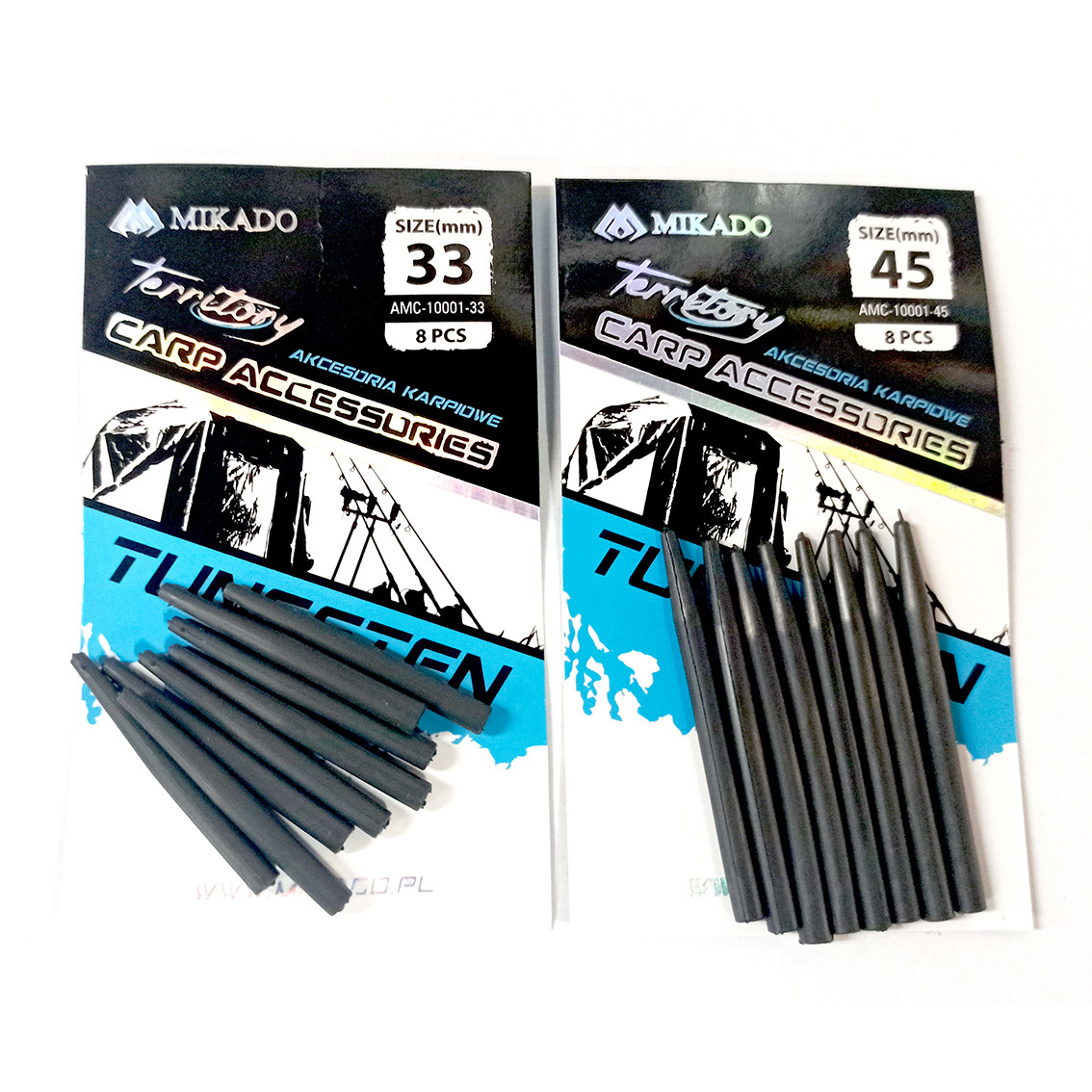 Převleky MIKADO Sleeve Anti-Tangle Tungsten délka 33 mm