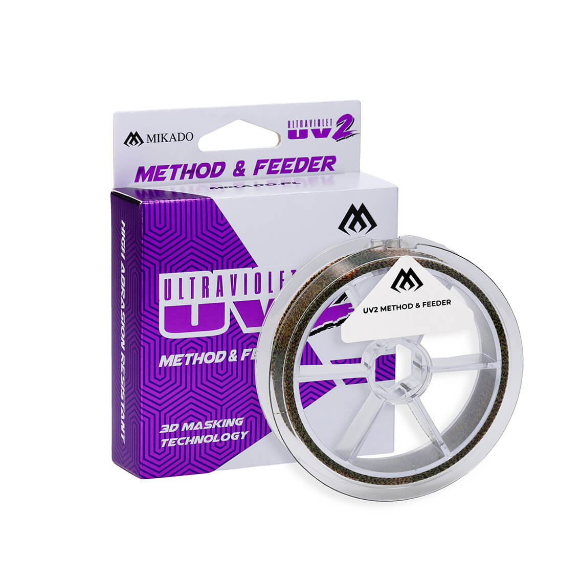 MIKADO Ultraviolet II Method Feeder, 150 m průměr 0,20 mm, nosnost 8,95 kg