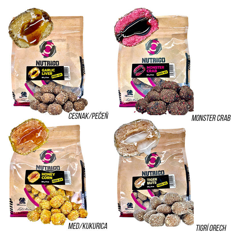 LK BAITS Nutrigo Feed-Ex, 800 g, 20 mm Monster Crab
