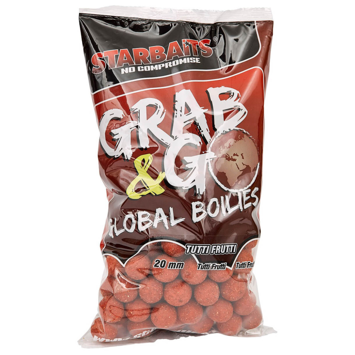 STARBAITS Grab & Go Global Tutti Frutti průměr 20 mm, balení 2,5 kg