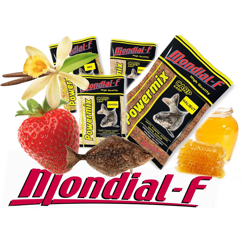MONDIAL F Powermix Carp Jahoda, balení 2,5kg
