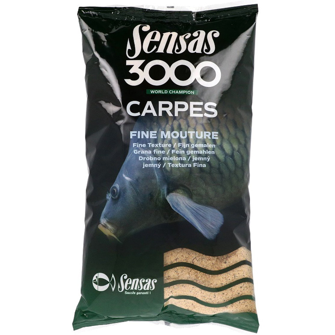SENSAS 3000 Carpes Fine Mouture (kapor jemný)