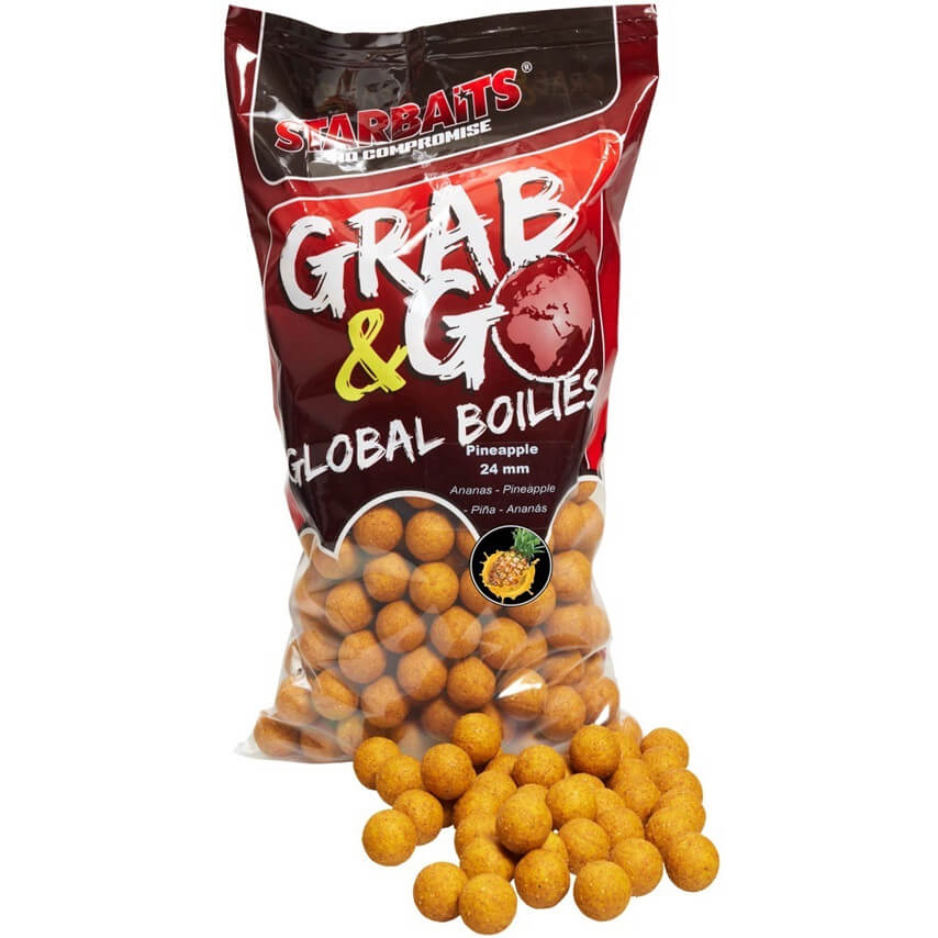 STARBAITS Grab & Go Global Pineapple (ananas) průměr 20 mm, balení 2,5 kg