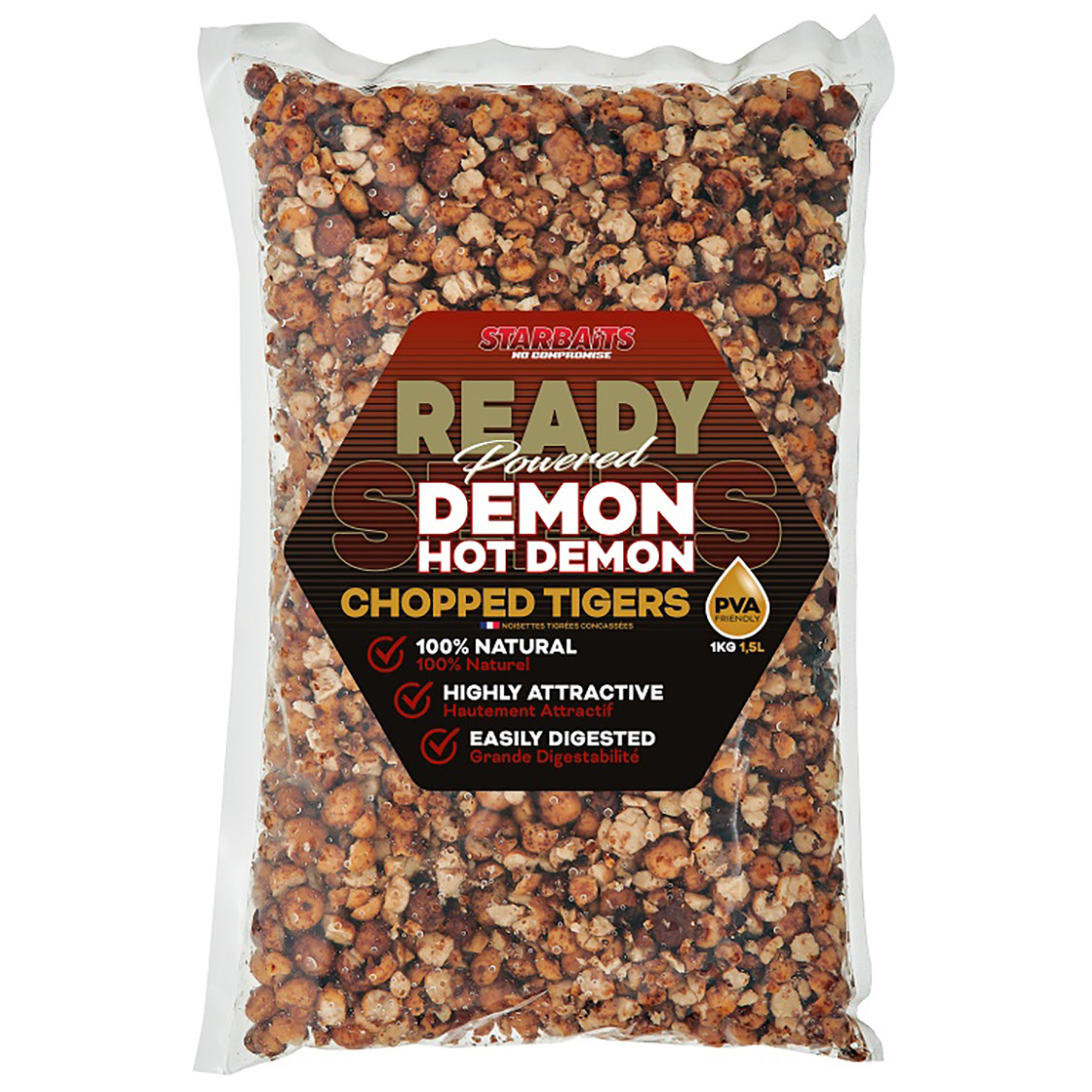 Partikl STARBAITS Ready Seeds Hot Demon Chopped Tigers