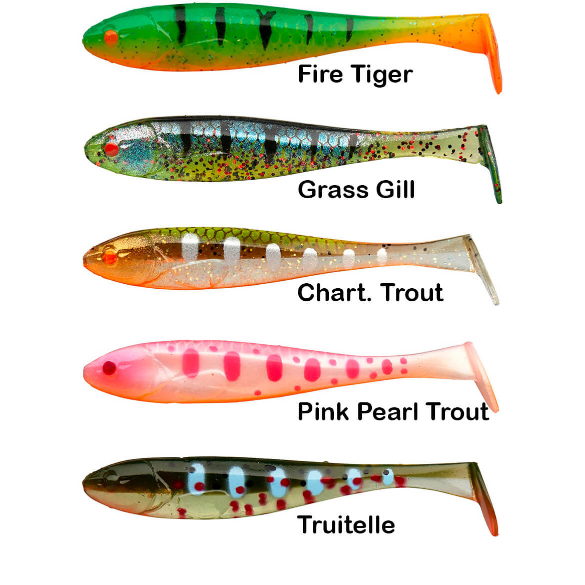 Nástraha Magic Slim Shad 5 cm Pink Pearl Trout