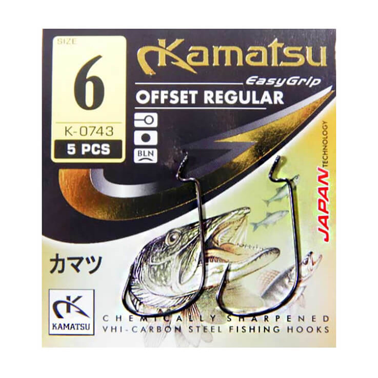 KAMATSU Offset Regular veľ. 1, 5ks vel. 1
